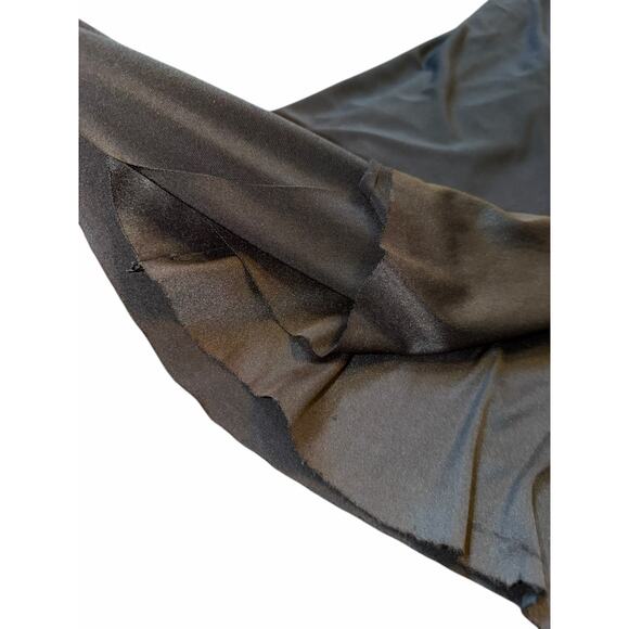 Adrianna Papell Black Gown with Lace Embellishment - Size 12 - Picture 11 of 16